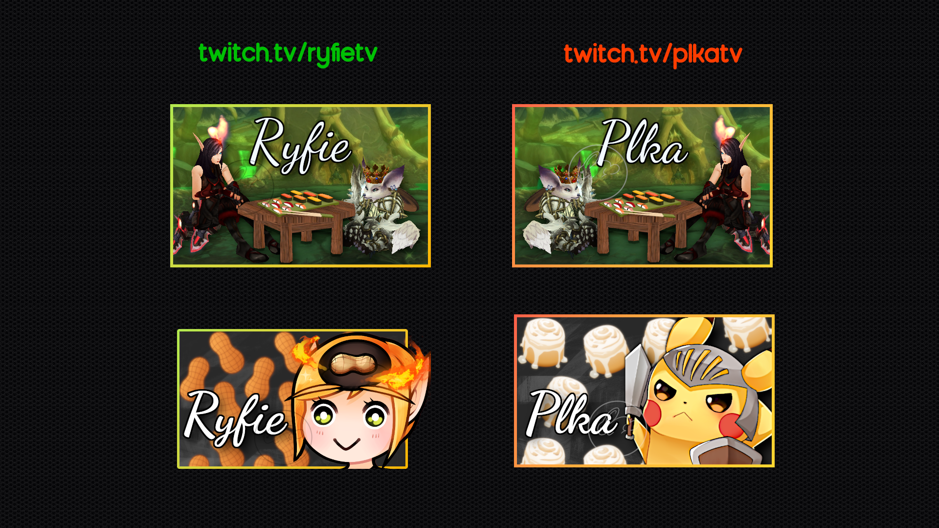 Matching Chatbox Covers for Plka and Ryfie