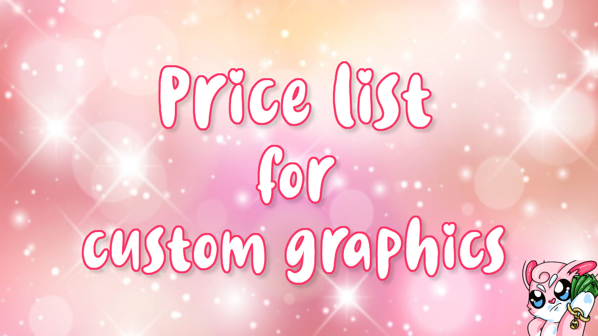 Pricing for Custom Graphics and Design